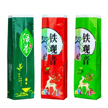 250g Çin TieGuanYin yeşil çay seti vakumlu plastik poşetler Anxi Tie Guan Yin Oolong Çay Geri Dönüşümlü Sıkıştırma HİÇBİR Ambalaj Çanta