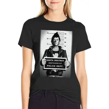 095-UH T-Shirt 05 T-Shirt Anime t-shirt Kadın giyim siyah t-shirt Kadınlar için