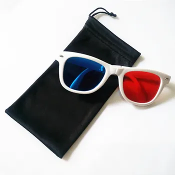 1 adet Yumuşak Bez Su Geçirmez güneş gözlüğü torbası Mikrofiber Toz çanta Gözlük Taşıma Çantası Taşınabilir gözlük kılıfı Konteyner