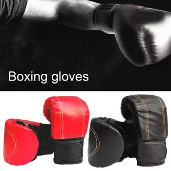 1 Çift boks eldiveni Ayarlanabilir Müsabakaların Eldiven Nefes kick boks eldiveni Ergonomik Yetişkin Mücadele Grappling Eldiven Spor Salonu için
