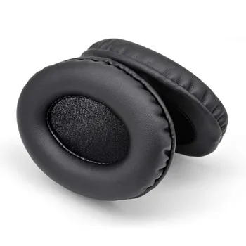 1 Çift Yedek Kulak Yastıkları Köpük Kulak Pedleri Yastık Minder Kulaklık Kapağı Bardak için Onarım Parçaları Ausdom M06 M 06 Kulaklık Kulaklık