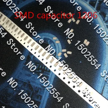 10 ADET / GRUP SMD seramik kondansatör 1206 10UF 100V 106K 10% X7R polar olmayan kondansatör 10UF seramik