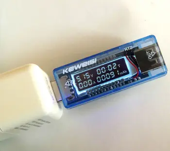 10 adet USB Dedektörü Volt Akım gerilim doktoru Şarj Kapasitesi tester ölçer Voltmetre Ampermetre taşınabilir şarj cihazı fişi ve Çalıştır