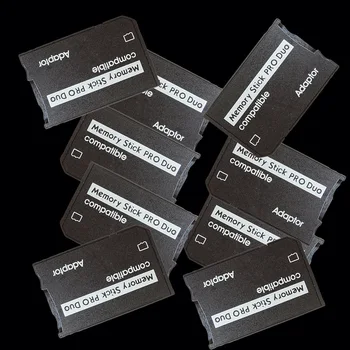 100 adet Mikro SD SDHC TF Memory Stick MS Pro Duo PSP Adaptörü Yüksek Hızlı Dönüştürücü Kartı PSP Kamera kart okuyucu