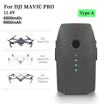 100 % marka yeni için DJI Mavic Pro Pil Max 27-min Uçuşlar Zaman 9800 mAh İçin Mavic Pro Drone Akıllı Uçuş Piller