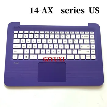100 % Yeni Orijinal ABD İngilizce HP stream 14-AX laptop klavye Palmrest Meclisi dokunmatik hp reklam