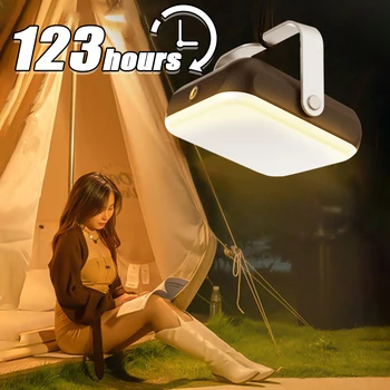 10000 mAh kamp feneri LED çadır şarjlı led ışık fener taşınabilir acil gece pazarı ışık açık kamp ampul lamba