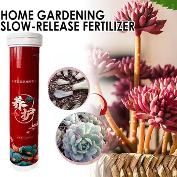 100g Bahçe Evrensel Yavaş salınımlı Tablet Gübre Azot Çiçekler Yavaş Potasyum Bitki Ajan Fosfor Rele T1a9