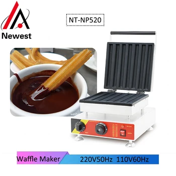 110V 220V Elektrikli Çok Arıtma Makinesi Çift taraflı İsıtma krep yapma makinesi Waffle Pot Demir fırın tepsisi