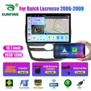 13.1 inç Araba Radyo Buick Lacrosse 2006-2009 İçin araç DVD oynatıcı GPS Navigasyon Stereo Carplay 2 Din Merkezi Multimedya Android Otomatik