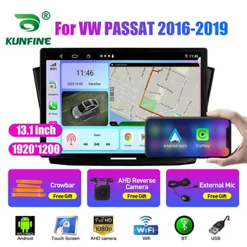 13.1 inç Araba Radyo VW PASSAT 2016 İçin 2017 2018-19 araç DVD oynatıcı GPS Navigasyon Stereo Carplay 2 Din Merkezi Multimedya Android Otomatik