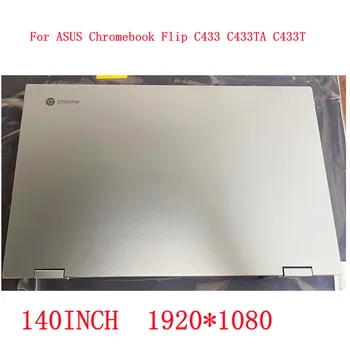 14 inç ASUS Chromebook Flip C433 C433TA C433T FHD 1920X1080 lcd ekran Dokunmatik Ekran ile Bir Kapak Laptop Ekran meclisi