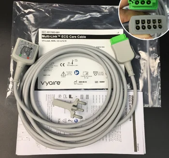 2017003-001 GE 5 Kurşun Tel EKG jonksiyon kablosu 12 ft yeni, orijinal