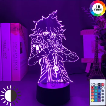 3D Led Gece Lambası yatak odası için lamba Dekor Çocuk Çocuk Çocuk Hediye Akrilik Neon Noel Kapalı usb Renkli Lamba Değişimi