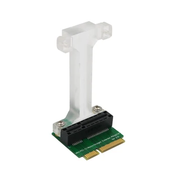 3G/4G, WWAN LTE ,GPS ve MSATA kartı için Mini PCI-E/mSATA Adaptörü (Dikey kurulum) 