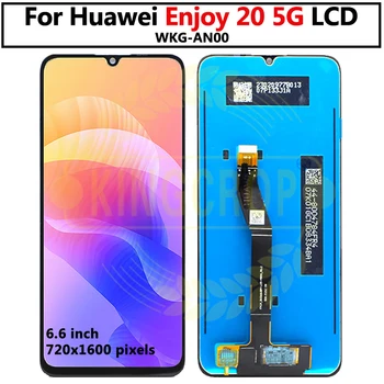 6.6 inç orijinal huawei enjoy 20 için 5g LCD Ekran dokunmatik ekran digitizer Meclisi ile huawei enjoy 20 için lcd ekran