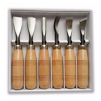 6 adet ahşap Oyma Keski seti marangoz aletleri, oyma bıçakları