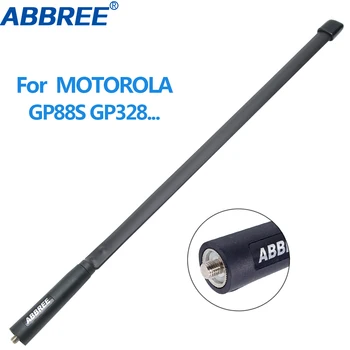ABBREE Taktik Anten MX VHF UHF Motorola GP380 PR400 CP200 HT750 HT1250 EX500 EX600XLS GP340 walkie talkie taşınabilir radyo