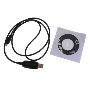 ABCD BF-T1 Walkie Talkie USB Programlama kablosu iki Yönlü Telsiz BF - 9100 BF-T1 Y Bağlantı Noktası