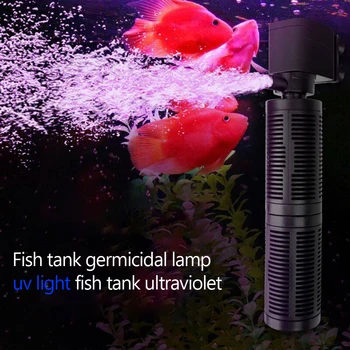 Akvaryum Oksijen Filtresi Dalgıç Balık Tankı Sessiz Havalandırma Pompası Oksijen Pompası Dalgıç su arıtıcısı Dalga Makinesi Sünger