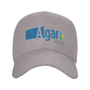 Algar Telekom Logo Baskı Grafik Rahat Denim kap Örme şapka Beyzbol şapkası