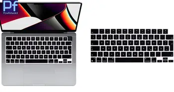 Alman Almanya harfler QWERTZ silikon Klavye Kapak için MacBook Pro 16 inç A2445 ve MacBook Pro 14 inç 2021 A2442 M1 Pro/Max