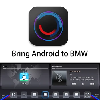Android Navigasyon için BMW Tam Serisi Mını F55 F56 R58 R61 F57 Kurulum 3 Saniye 2023 Yeni UI Stil