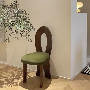 Aolıvıya Resmi Yeni Orta Antik Ev Tasarım Adam Balık Sandalye Ev yemek Sandalyesi Yaratıcı Retro B & B Kozmetik Sandalye Koltuk