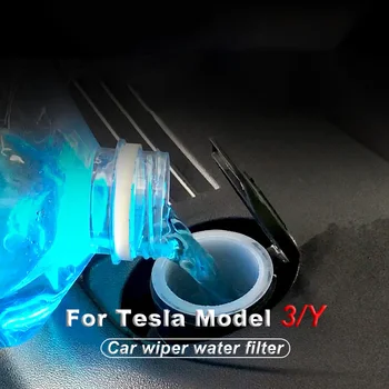 Araba cam sileceği Su Koruyucu Kapak Filtresi tozluk Tesla Modeli 3 Model Y 2021 2022 Oto Modifikasyon Parçaları Aksesuarları