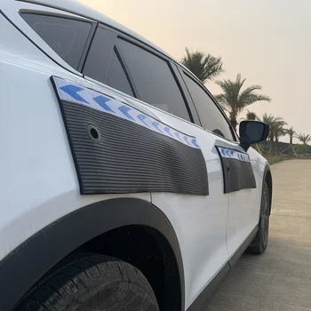 Araba Kapı Koruyucu Vücut Mıknatıs Adsorpsiyon Anti-scratch Anti-çarpışma Araba Çıkartmaları Demir Kapı Güvenlik Koruma Şeridi