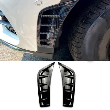 Araba Karbon Fiber ABS Ön Tampon Spoiler Yan Kanat Dekoratif Kapak Mercedes Benz GLC Sınıfı GLC260 GLC300 2020