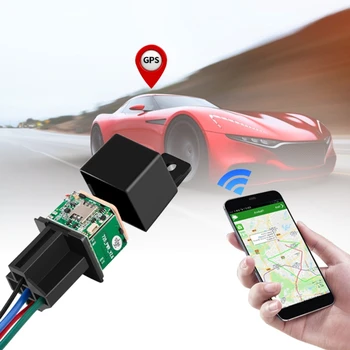 Araba rölesi GPS Tracker GSM Bulucu Uzaktan Kumanda hırsızlık önleme cihazı Gözetim Sistemi Hareket Alarmı Kesilmiş Yağ Güç