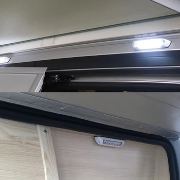 Araba Styling 12V RV LED tente sundurma ışık su geçirmez karavan karavan İç duvar lambaları ışık çubuğu RV Van kamp