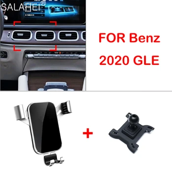 Araba telefon tutucu Mercedes Benz GLE GLS 2020 Hava Firar Geçmeli tip İç Dashboard Tutucu Cep Standı Aksesuarları telefon tutucu