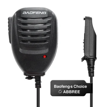 Baofeng Su Geçirmez Hoparlör Mikrofon Taşınabilir Amatör Radyo Baofeng TYT BF 9R artı 9R MATE BF9700 Saplı Walkie Talkie