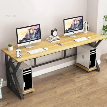Basit Ofis Toplantı Odası Bilgisayar Masaları Ev Mobilya Yatak Odası Çalışma PC Masası Internet Cafe Ticari Masaüstü bilgisayar masası