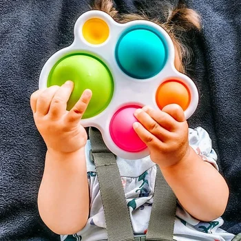 Bebek bebek oyuncakları Montessori Egzersiz Kurulu Çıngırak Bulmaca Renkli Zeka Erken Eğitim Yoğun Eğitim stres oyuncakları