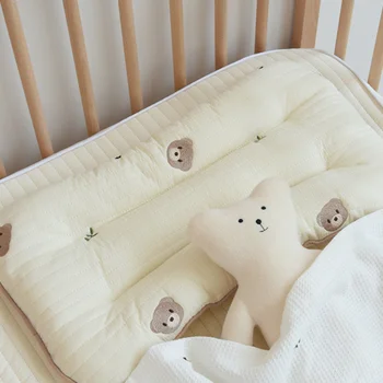 Bebek Yastıklar 30x50cm Yastık Yenidoğan Yumuşak Bebek Aksesuarları Yatak Odası Dekorasyon Nefes Örgü