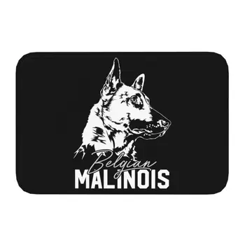 Belçika Malinois Köpek Ön Kat Kapı giriş paspasları Açık Mechelaar Çoban Köpeği Mutfak Banyo Paspas Garaj Halı Kilim