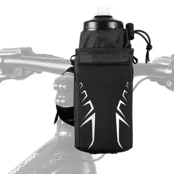 Bisiklet Su Bardağı Tutucu 18 Oz Şişe Organizatör İçecek Su Şişesi Montaj Standı Açık Bisiklet Sandalye Yan saklama çantası