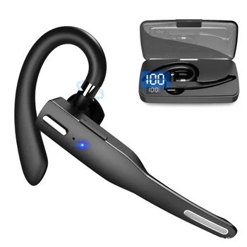 Bluetooth Kulaklık Çift Mikrofon Gürültü İptal V5.0 bluetooth kulaklık Kulakiçi Sürücüler için Makine Ofis