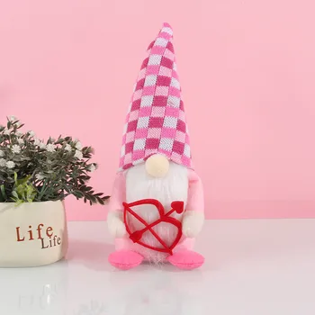 Büyük Süs Glitter Noel Topları Gnome sevgililer Günü Süslemeleri Modern Heykel Oturma Odası için video oyunu Süsleme