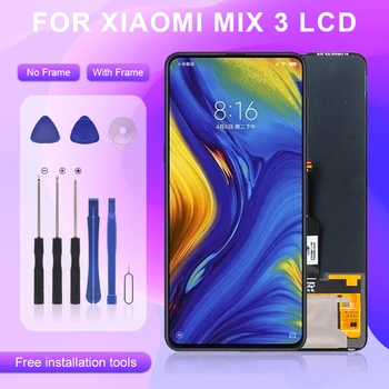 Catteny Için Xiaomi Mix 3 lcd dokunmatik ekran digitizer Ile Mix 3 Ekran Meclisi Ücretsiz Kargo Araçları Ile Ücretsiz Kargo