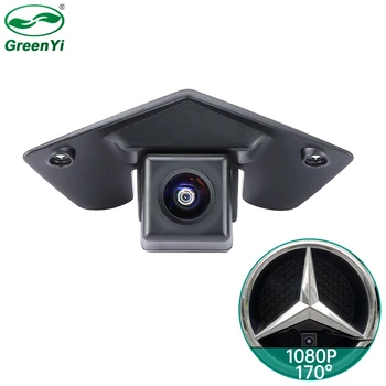 CCD AHD 1080P Araç Logosu Ön Görüş Kamerası Mercedes Benz C / E / ML Vito Viano W211 W212 W164 W203 W204 W205 W639 W209 W447