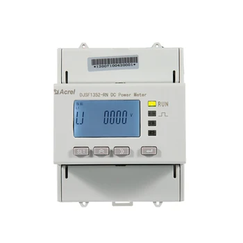DC güç analizörü Din ray lcd ekran voltaj girişi maksimum 1kv ile 2DI/2DO model DJSF1352-RN / K ACREL