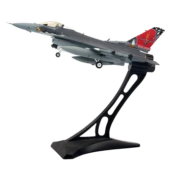 Diecast Metal 1/72 Ölçekli F16C Uçak F16 Model Uçak Alaşım ABD avcı modeli Oyuncak Ekran Koleksiyonu Hatıra Oyuncak Hediye