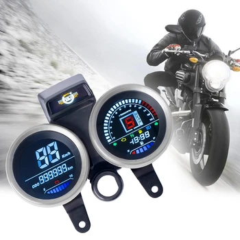 Dijital Metre Meclisi Suzuki GN 125 Kilometre Kilometre Sayacı Göstergesi Dişli Göstergesi Motosiklet Metre Enstrüman