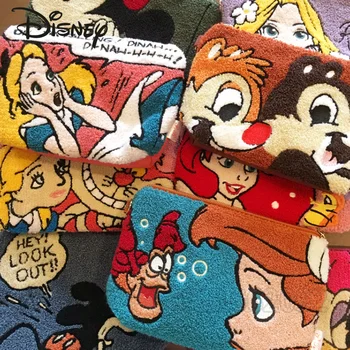 Disney Mermaid Prenses Yeni kadın el çantası Lüks Marka Kızlar bozuk para cüzdanı Karikatür Moda Büyük kapasiteli Depolama Debriyaj