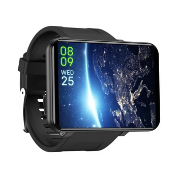 DM100 4G akıllı saat Telefon Spor WiFi GPS Bluetooth Smartwatch 2.86 İnç Dokunmatik Ekran Android 7.1 5MP Kamera 1GB + 16GB 3GB + 32GB