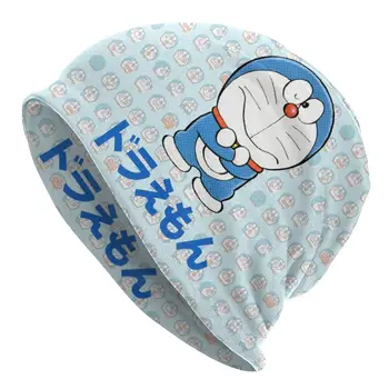 Doraemon Yüz Desen Karikatür Yıkanmış Sıcak Kaput Açık Rahat Kasketleri Koruma Erkek Kadın Şapka